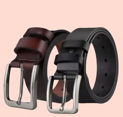 HENEDA Men Casual, Evening, Formal, Party Multicolor Artificial Leather Belt