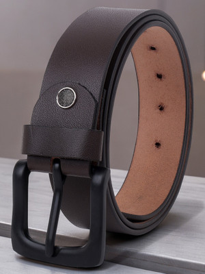 KILLER Men Formal Brown Texas Leatherite Belt