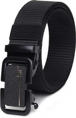 PROVOGUE Men Formal, Casual, Formal, Party Black Nylon Belt