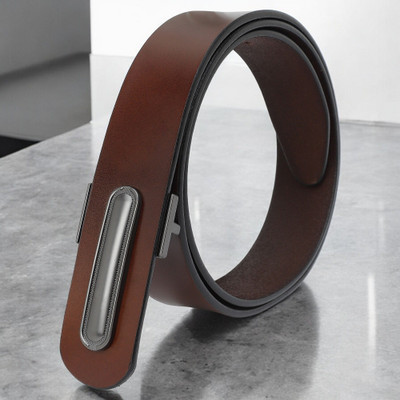 Roadster Men Formal Brown Genuine Leather Belt