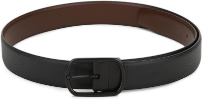 Teakwood Men Casual Black, Brown Genuine Leather Reversible Belt