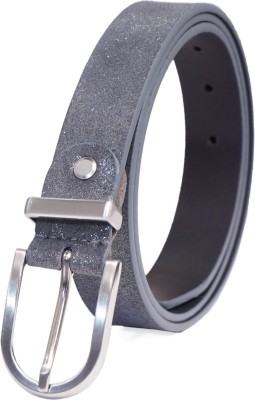 PERB Women Casual, Formal Grey Genuine Leather Belt