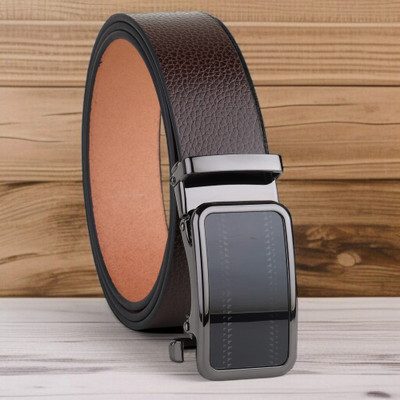 Roadster Men Formal Brown Genuine Leather Belt