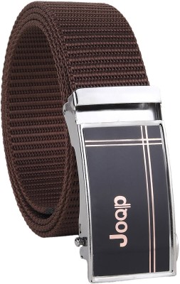 house of common Men Casual Brown Nylon Belt