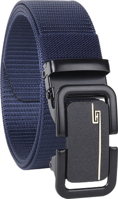 METRONAUT Men Casual Blue Nylon Belt