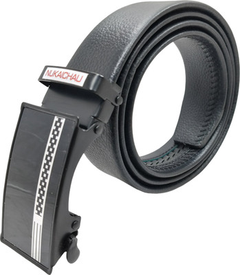 NUKAICHAU Boys Formal, Casual, Evening, Party Black Artificial Leather, Texas Leatherite Belt