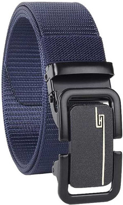 Flipcon Men Casual Blue Nylon Belt