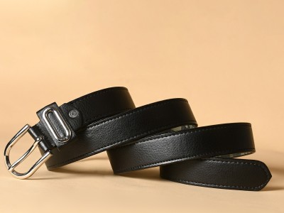 Dressberry Women Formal Black Artificial Leather Belt