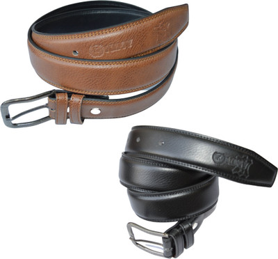 KIMY Men Casual, Evening, Formal, Party Multicolor Artificial Leather Belt