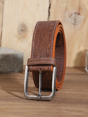 Kastner Men Tan Artificial Leather Belt
