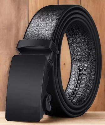 Icongadget Men Casual, Formal, Evening, Party Black Texas Leatherite Belt