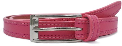Snopper Girls Casual, Party, Formal Pink Texas Leatherite Belt