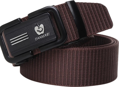 METRONAUT Men Casual Brown Synthetic Belt