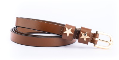 Leatherbelt Women Casual, Formal Brown Genuine Leather Belt