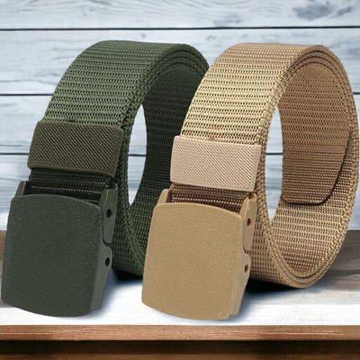 Kastner Men & Women Casual Multicolor Canvas Belt