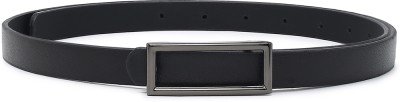 house of common Girls Casual Black Synthetic Reversible Belt