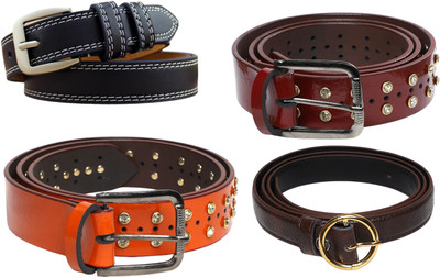 Fabme Women Multicolor Artificial Leather Belt