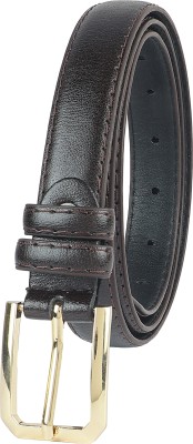 SAZARA Women Casual, Formal, Party Black Genuine Leather Belt