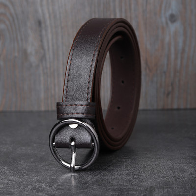 PROVOGUE Women Casual Brown Artificial Leather Belt