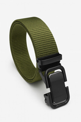 BoomSlang Men Casual, Formal Green Nylon Belt