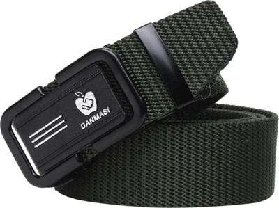 zaphod Men Black Nylon, Synthetic Belt
