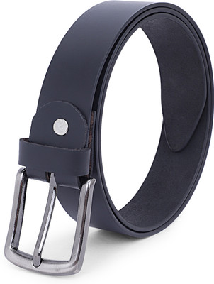 Roadster Men Formal Black Genuine Leather Belt
