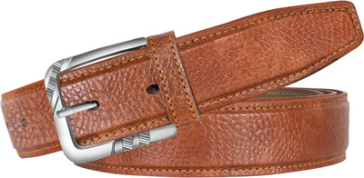 Chavda Men Evening, Party, Formal, Casual Orange Artificial Leather Belt