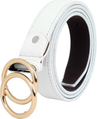 ZACHARIAS Girls Casual, Party White Artificial Leather, Synthetic Belt