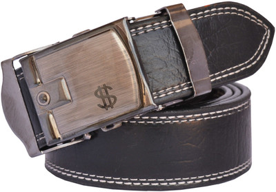 PROVOGUE Men Casual Black Synthetic Belt