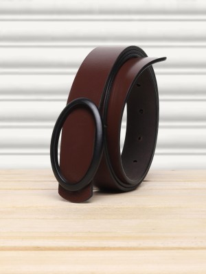 Teakwood Leathers Women Casual Brown Genuine Leather Belt