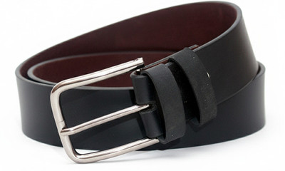 Beltivo Men Formal Black Artificial Leather Belt