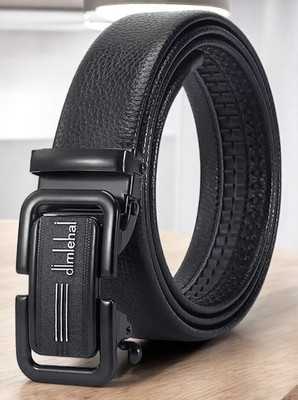 METRONAUT Men Casual, Party, Formal, Evening Black Artificial Leather Belt