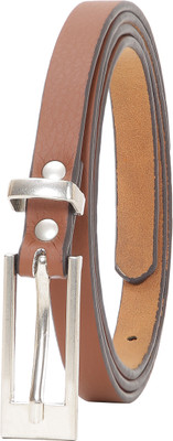 Dressberry Women Formal Tan Synthetic Belt