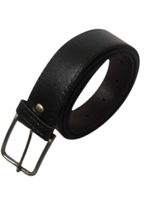YULIA Men Casual, Formal, Party Black Genuine Leather Belt