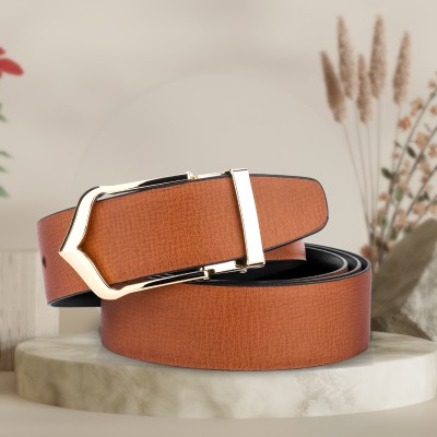 Winsome Deal Men Casual Tan Artificial Leather Belt