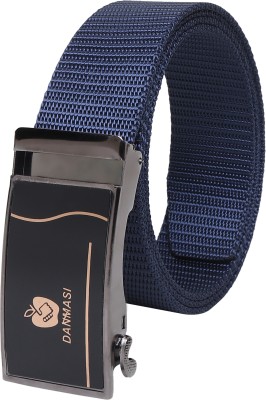 house of common Men Casual, Formal Blue Nylon Belt