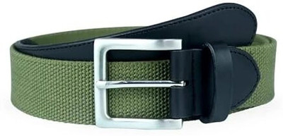 Camelio Men Casual, Party Green Genuine Leather Belt