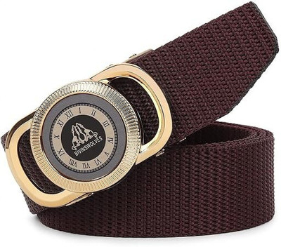 TPM Men Casual, Evening, Formal, Party Multicolor Fabric Belt