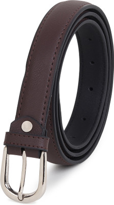 PROVOGUE Women Formal Brown Artificial Leather Belt
