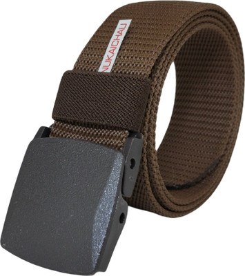 NUKAICHAU Boys & Girls Casual, Evening, Party Brown Nylon Belt