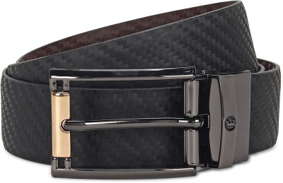 LOUIS PHILIPPE Men Casual Black Genuine Leather Belt