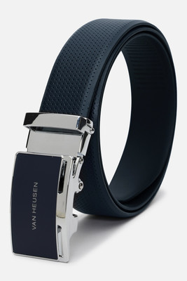 VAN HEUSEN Men Blue Genuine Leather Belt