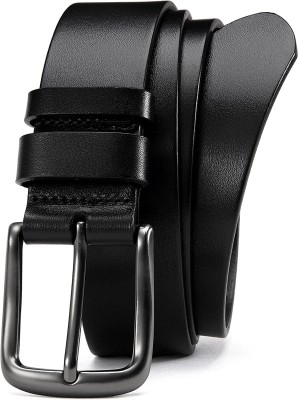 VOGARD Men Casual, Evening, Formal, Party Black Artificial Leather Belt