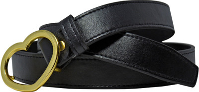 METRONAUT Women Casual Black Synthetic Belt