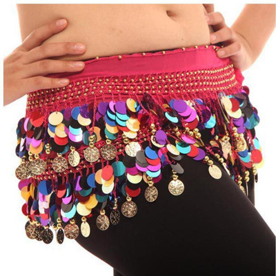 VRITRAZ Women Party Pink Fabric, Metal Belt