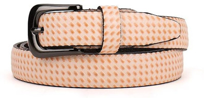 Vintage Walk Women Casual Pink Artificial Leather Belt