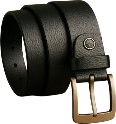 Kastova Arden Men Casual, Evening, Formal, Party Black Genuine Leather Belt