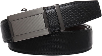 METRONAUT Men Casual Black Synthetic Belt
