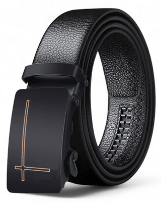 LOOPA Men Casual, Evening, Formal, Party Black Synthetic Belt