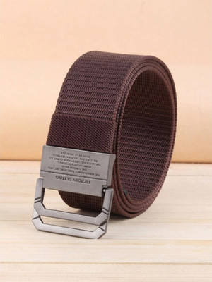 Roadster Men Casual Brown Nylon Belt
